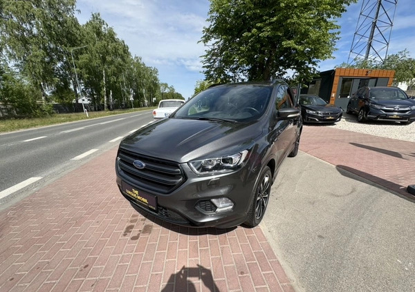 Ford Kuga cena 77900 przebieg: 158000, rok produkcji 2017 z Międzyrzecz małe 529